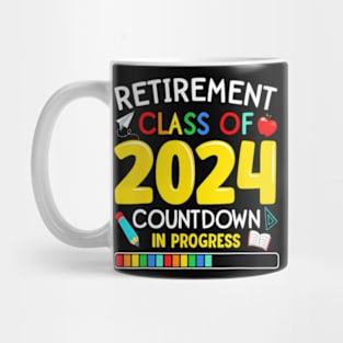 Retirement Class Of 2024 Countdown In Progress Mug